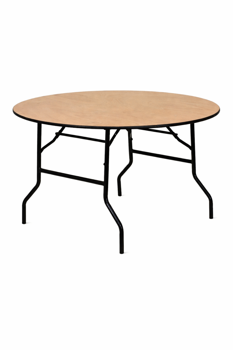 4ft round table to hire