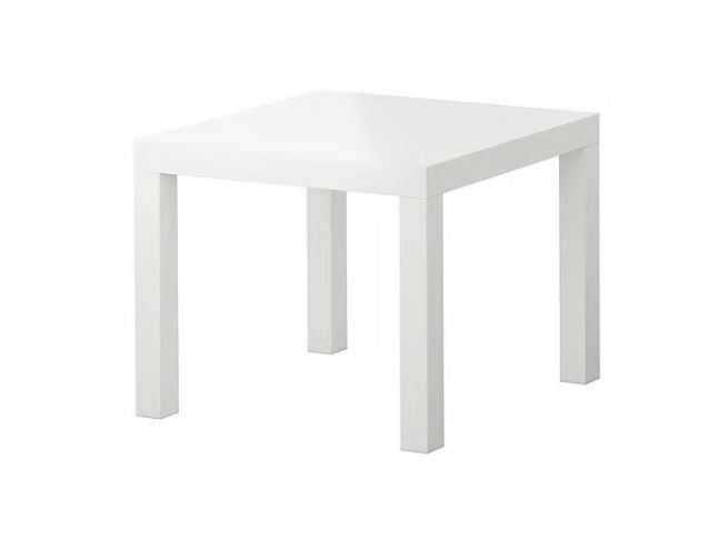 White coffee table to hire